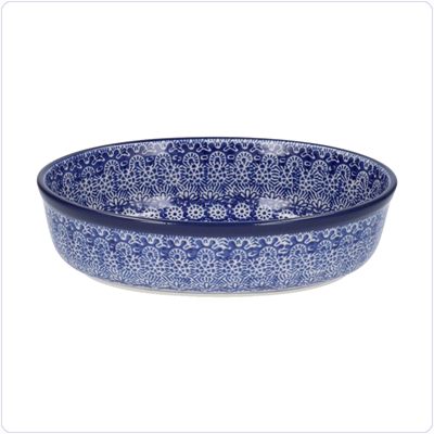 Bunzlau Ovale ovenschaal S (1351) - Lace (884)