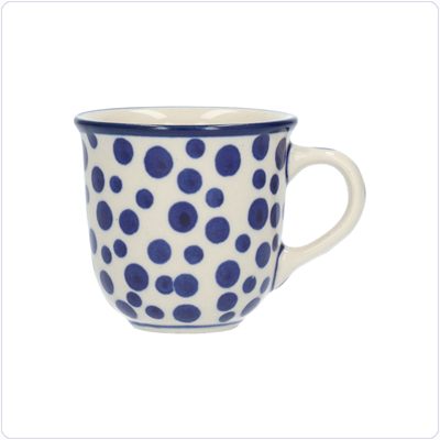 Bunzlau Tulp espresso beker 70ml (1377) - Crazy Dots (1813)