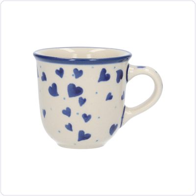 Bunzlau Tulp espresso beker 70ml (1377) - Hearts (2874)