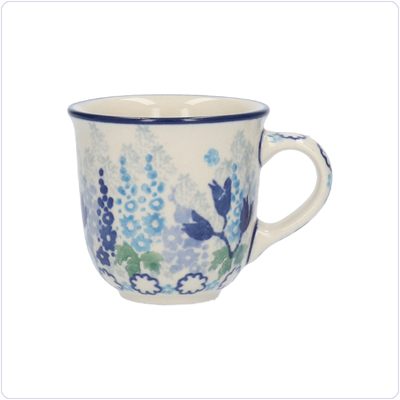 Bunzlau Tulp espresso beker 70ml (1377) - Blue Garden (3316)