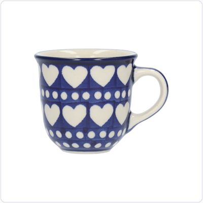 Bunzlau Tulp espresso beker 70ml (1377) - Blue Valentine (375E)
