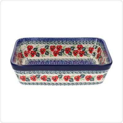 Bunzlau Ovenschaal 19x24cm (1404) - Romance (2538)