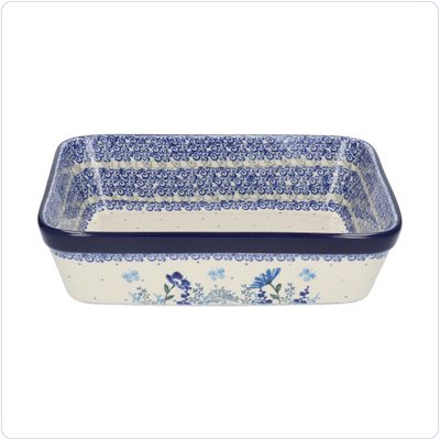 Bunzlau Ovenschaal 19x24cm (1404) - Flower Meadow (3302)