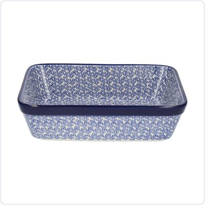 Bunzlau Ovenschaal 19x24cm (1404) - Bubbles (3303)
