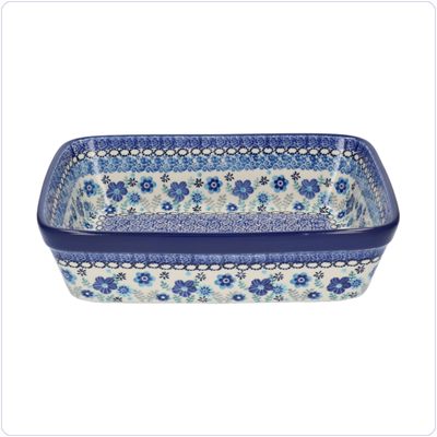 Bunzlau Ovenschaal 19x24cm (1404) - Floral Ballet (3397)