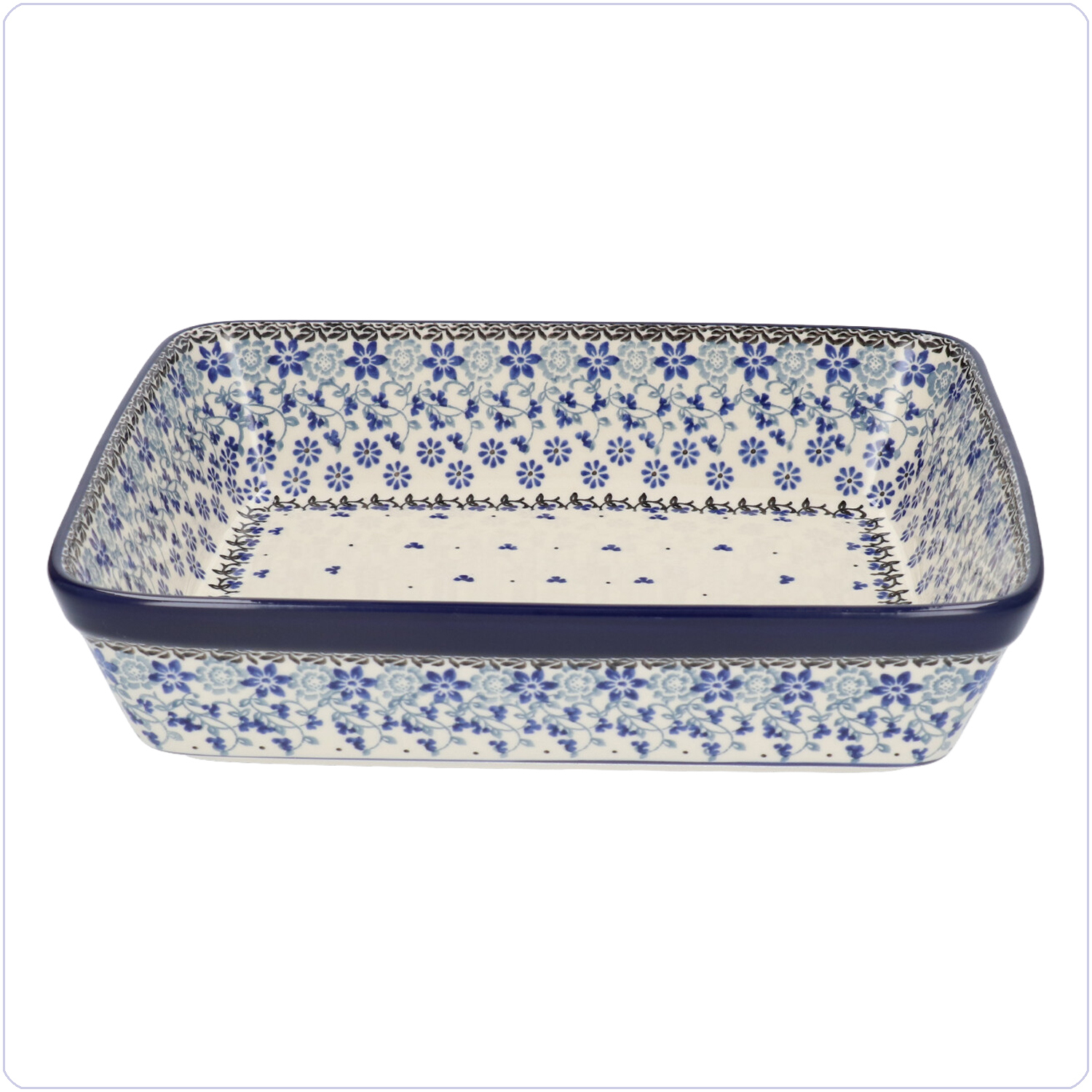 Bunzlau Ovenschaal 25x32cm (1406) - Belle Fleur (1829)