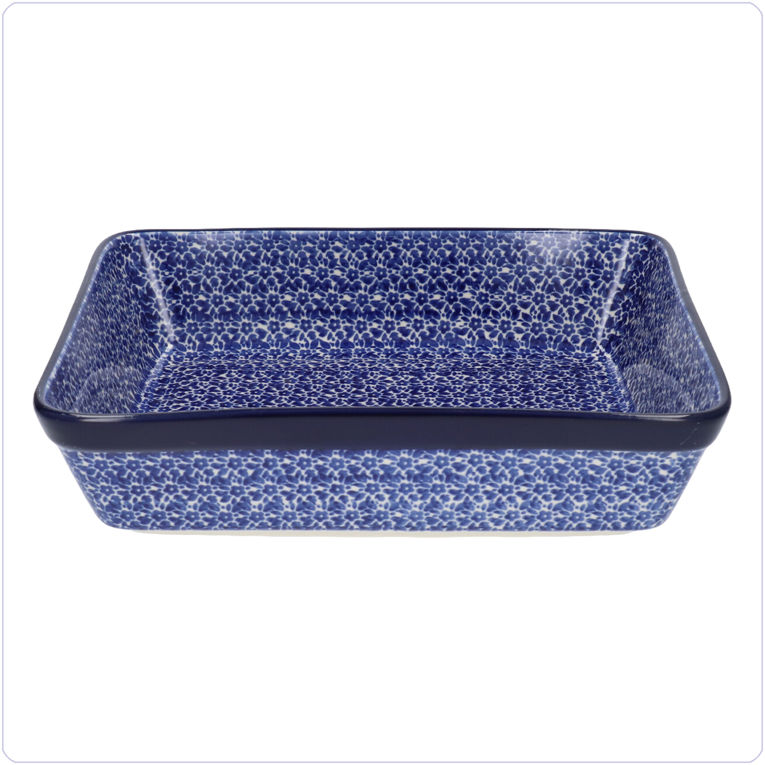 Bunzlau Ovenschaal 25x32cm (1406) - Indigo (2396)