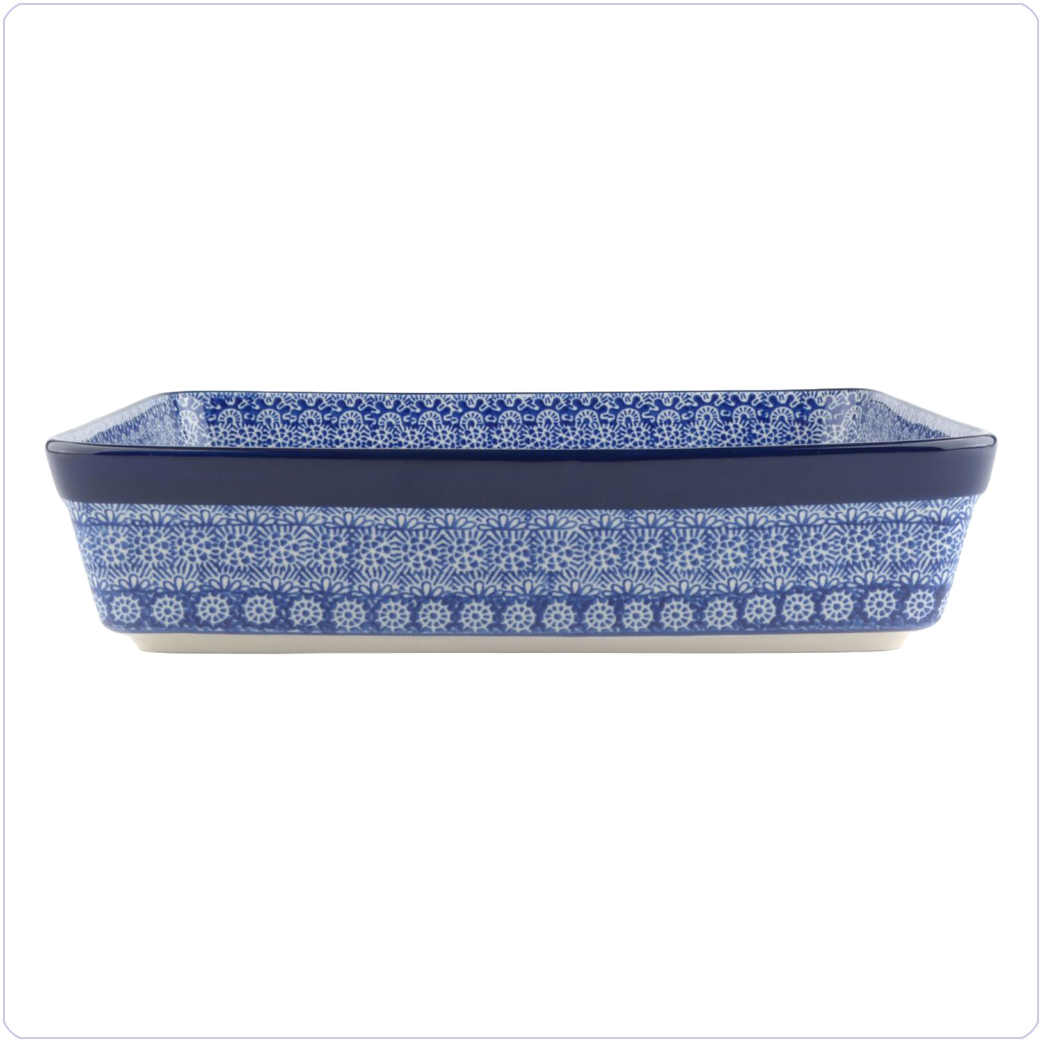 Bunzlau Ovenschaal 25x32cm (1406) - Lace (884)