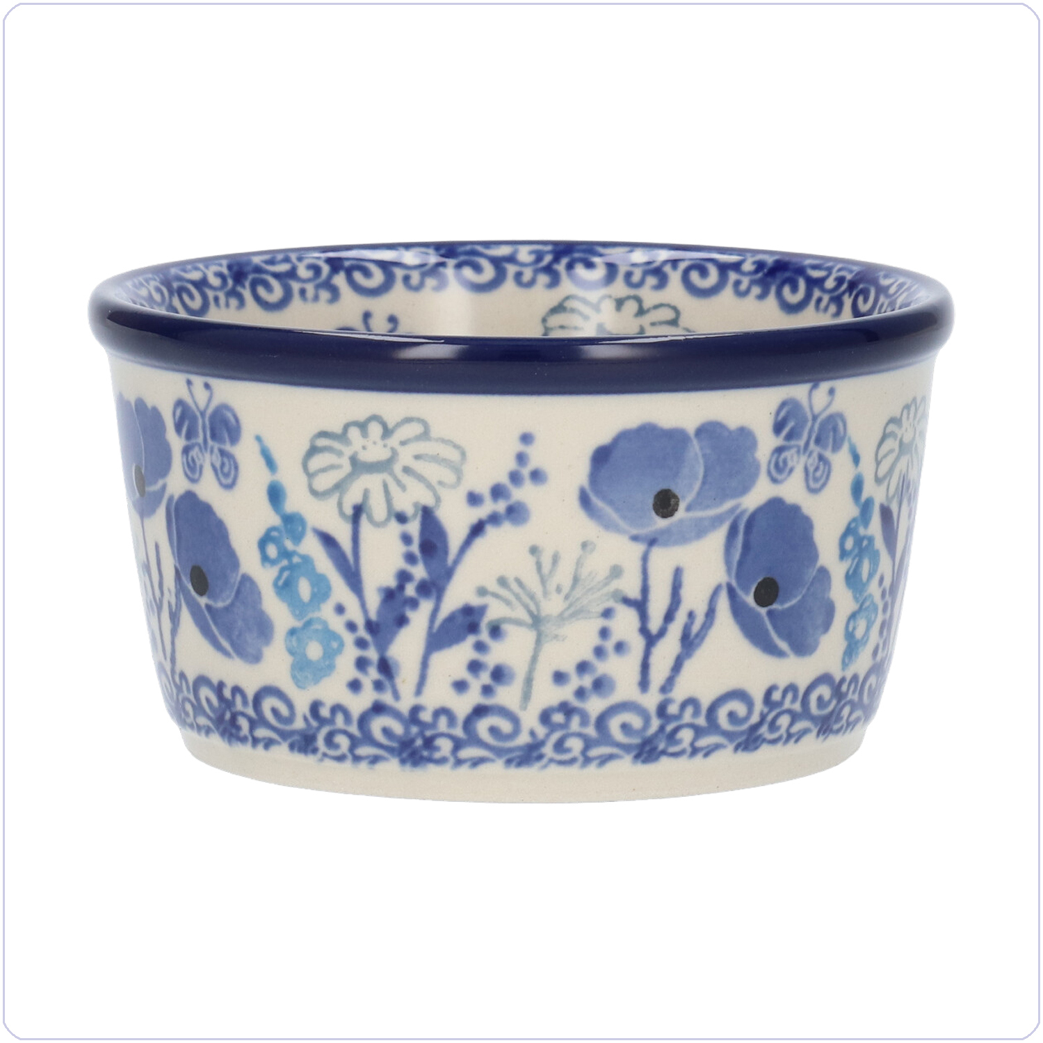 Bunzlau Ramekin bakje 190ml Ø9 (1409) - Garden of Joy (2902)