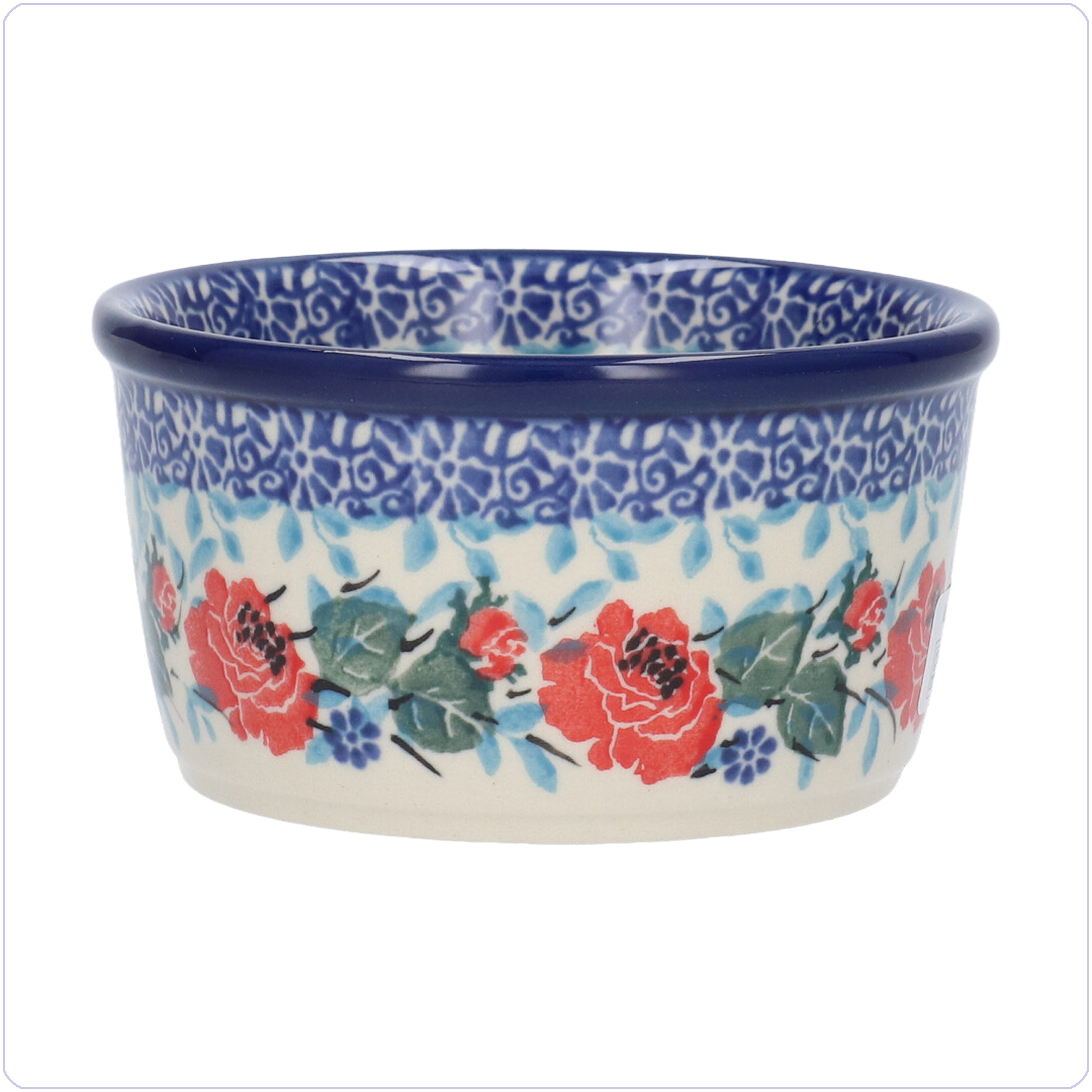Bunzlau Ramekin bakje 190ml Ø9 (1409) - English Rose (3305)