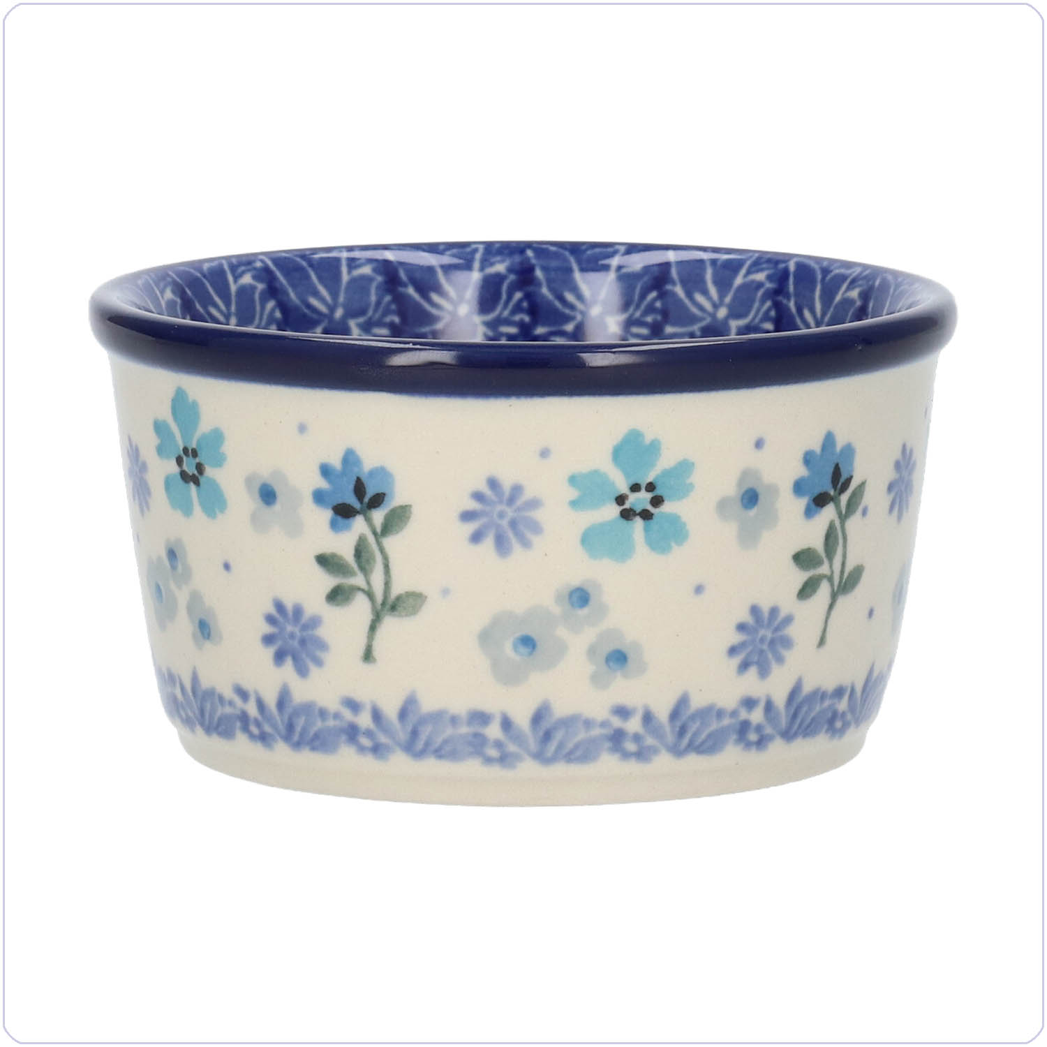 Bunzlau Ramekin bakje 190ml Ø9 (1409) - Wild Daisy (3502)