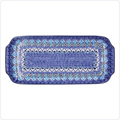Bunzlau Presenteerschaal 14x31cm (1410) - Porto (3403)