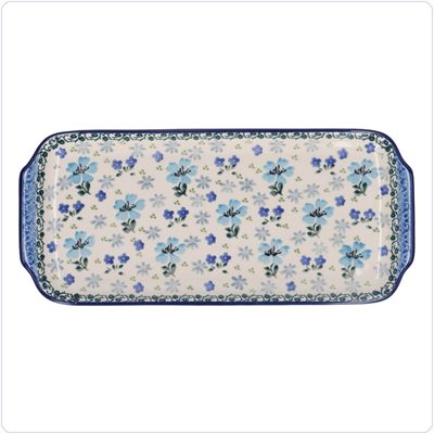 Bunzlau Presenteerschaal 14x31cm (1410) - Hidden Garden (3504)