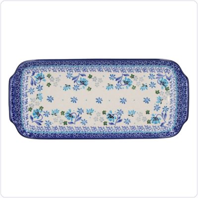 Bunzlau Presenteerschaal 14x31cm (1410) - Floren (3506)