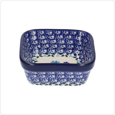 Bunzlau Vierkant bakje 10x10cm (1428) - Spring Hill (2785)