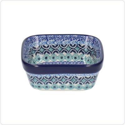Bunzlau Vierkant bakje 10x10cm (1428) - Granada (3398)