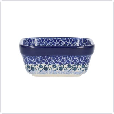 Bunzlau Vierkant bakje 10x10cm (1428) - Wild Daisy (3502)