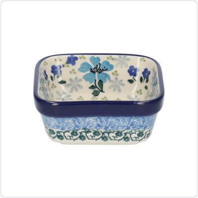 Bunzlau Vierkant bakje 10x10cm (1428) - Hidden Garden (3504)