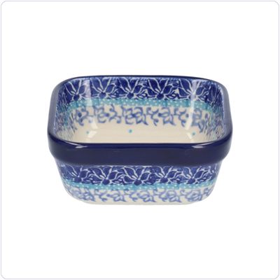 Bunzlau Vierkant bakje 10x10cm (1428) - Floren (3506)