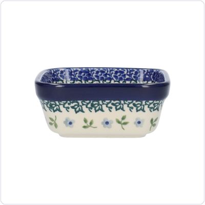 Bunzlau Vierkant bakje 10x10cm (1428) - Blossom Field (3509)