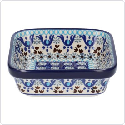 Bunzlau Vierkant bakje 350ml 13x13 (1429) - Marrakesh (1026)