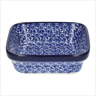 Bunzlau Vierkant bakje 350ml 13x13 (1429) - Indigo (2396)