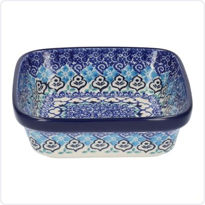 Bunzlau Vierkant bakje 350ml 13x13 (1429) - Porto (3403)