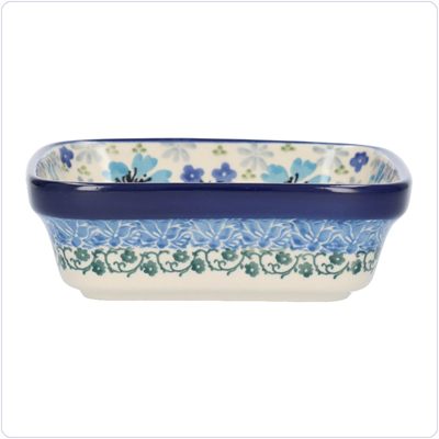 Bunzlau Vierkant bakje 350ml 13x13 (1429) - Hidden Garden (3504)