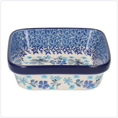 Bunzlau Vierkant bakje 350ml 13x13 (1429) - Douce Fleur (3505)