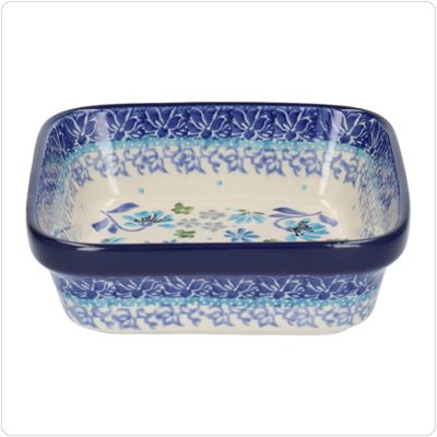 Bunzlau Vierkant bakje 350ml 13x13 (1429) - Floren (3506)