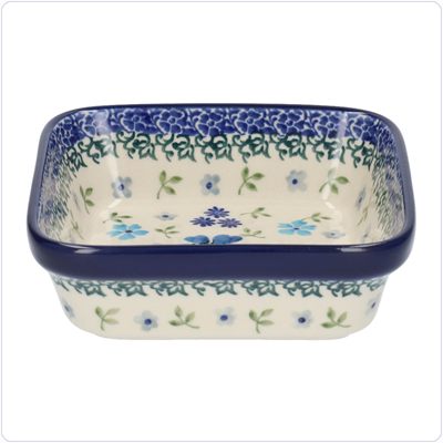 Bunzlau Vierkant bakje 350ml 13x13 (1429) - Blossom Field (3509)