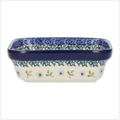 Bunzlau Vierkant bakje 350ml 13x13 (1429) - Blossom Field (3509)