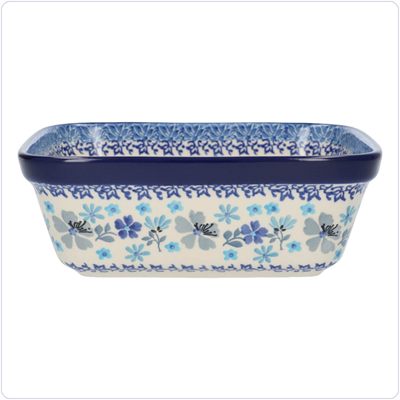 Bunzlau Ovenschaal 19x19cm (1430) - Douce Fleur (3505)