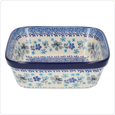Bunzlau Ovenschaal 19x19cm (1430) - Douce Fleur (3505)