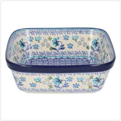 Bunzlau Ovenschaal 19x19cm (1430) - Floren (3506)