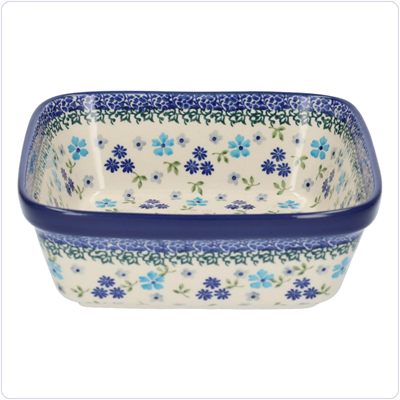 Bunzlau Ovenschaal 19x19cm (1430) - Blossom Field (3509)