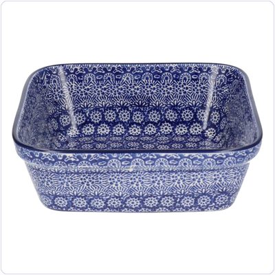 Bunzlau Ovenschaal 19x19cm (1430) - Lace (884)