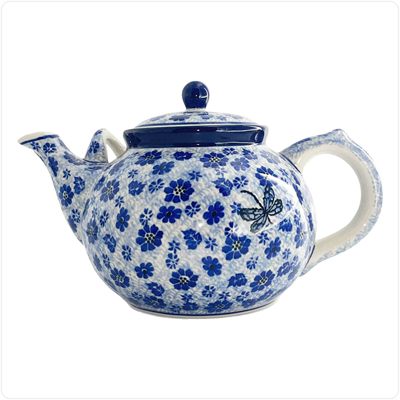 Bunzlau Theepot 1800ml / 2000ml (1444) - Dragonfly (1443)