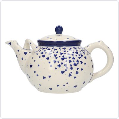 Bunzlau Theepot 1800ml / 2000ml (1444) - Hearts (2874)