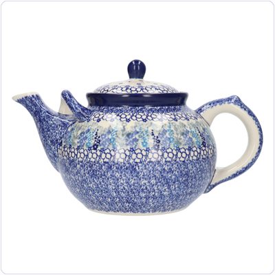 Bunzlau Theepot 1800ml / 2000ml (1444) - Delphinium (3315)