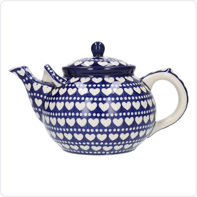 Bunzlau Theepot 1800ml / 2000ml (1444) - Blue Valentine (375E)