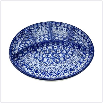 Bunzlau Fonduebord Ø21,5cm (1499) - Lace (884)