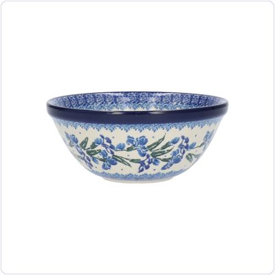 Bunzlau Diep bakje 450ml Ø14 (151059) - Irises (2937)
