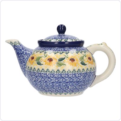 Bunzlau Theepot 1300 ml (151060) - Sunflowers (2928)