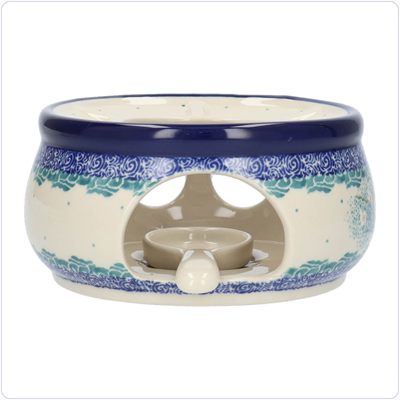 Bunzlau Theelicht/stoof Ø15cm (151063) - Almond Blossom (3492)