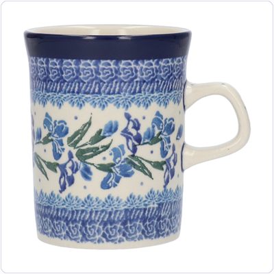 Bunzlau Rechte beker 250ml (151074) - Irises (2937)