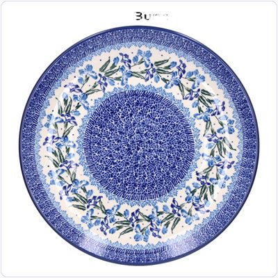 Bunzlau Dinerbord Ø25,5cm (151257) - Irises (2937)