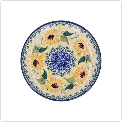 Bunzlau Cakebordje Ø12cm (152321) - Sunflowers (2928)