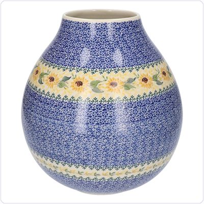 Bunzlau Vaas XL 9500ml (152482) - Sunflowers (2928)
