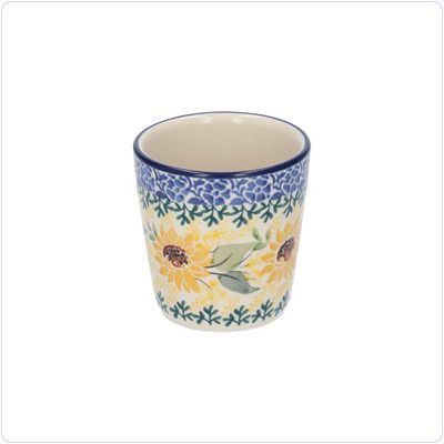 Bunzlau Strakke beker XS - 100 ml (152563) - Sunflowers (2928)